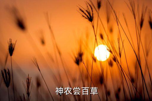 神農(nóng)草是起什么作用的農(nóng)藥