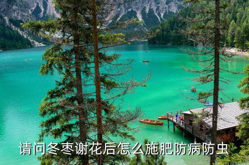 冬棗樹現(xiàn)在該打什么農(nóng)藥呢