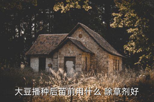 黃豆打什么除草農藥好,苗圃除草用什么農藥