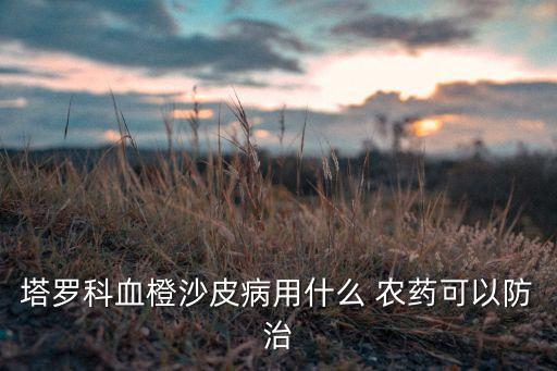 ,橙結子噴什么農藥