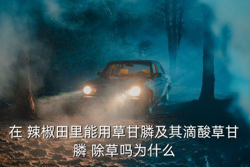 辣椒打什么農(nóng)藥除草,什么農(nóng)藥除草效果最好