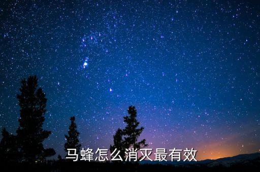 驅趕馬蜂用什么農藥,什么東西可以驅趕馬蜂
