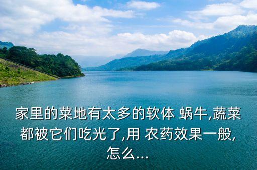 地里蝸牛用什么農(nóng)藥,什么農(nóng)藥可以殺滅蝸牛