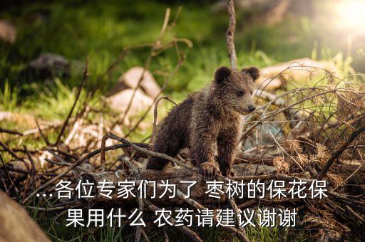 棗樹打什么農藥花多,花打農藥什么時間合適