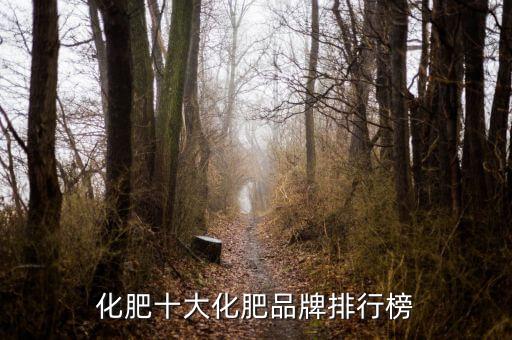 化肥十大化肥品牌排行榜