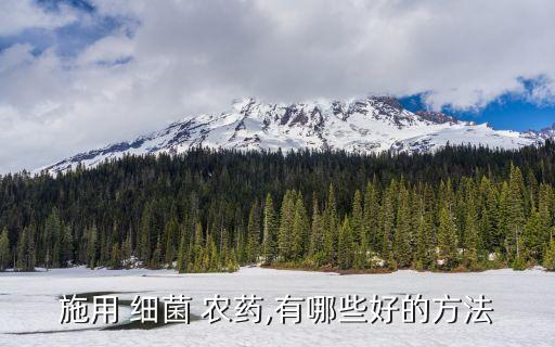 什么農(nóng)藥能殺死蟲害細菌,蔥蟲害用什么農(nóng)藥打