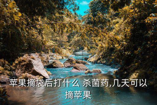 套袋后用什么農藥殺菌,蘋果套袋打什么農藥