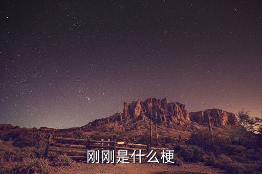 剛剛是什么梗