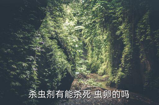 什么農藥殺蟲卵最好,殺蟲卵的農藥排行榜