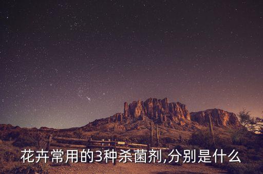 花卉常用的3種殺菌劑,分別是什么