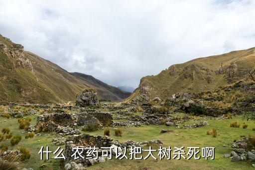 有什么農藥能讓刺槐死亡