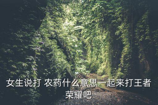 農(nóng)藥游戲有什么秘密,農(nóng)藥是指什么游戲