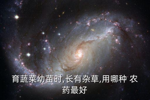 育蔬菜幼苗時(shí),長(zhǎng)有雜草,用哪種 農(nóng)藥最好