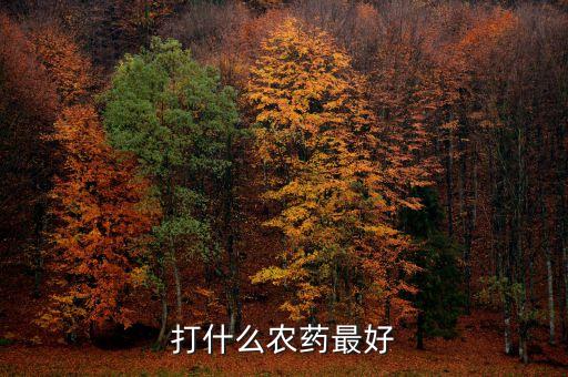 雀麥打什么農藥最好