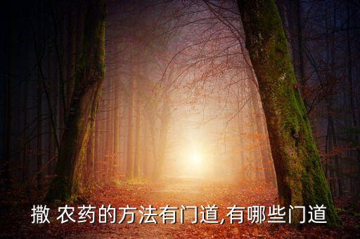 打農藥用什么打好呢視頻