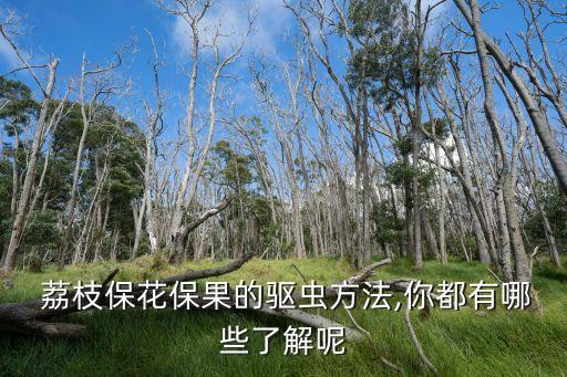 什么農藥能殺死荔枝蟲害,殺死荔枝樹的最好最快的農藥