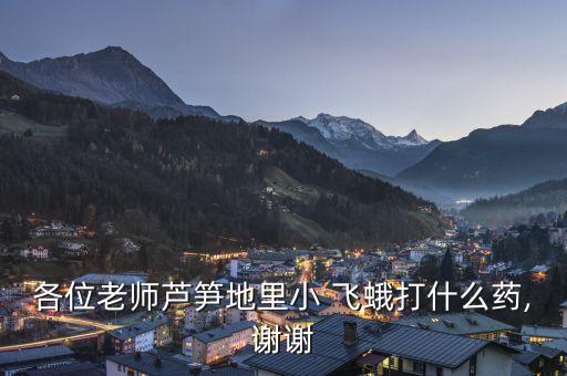 什么農(nóng)藥可以治飛蛾,用什么治花上小白飛蛾