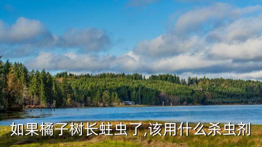 如果橘子樹長蛀蟲了,該用什么殺蟲劑