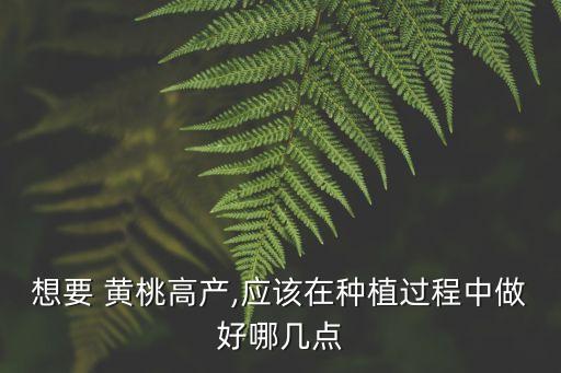黃桃開花施什么農藥,黃桃打什么農藥