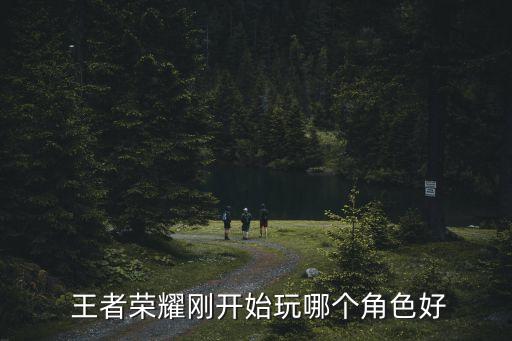  王者榮耀剛開始玩哪個角色好