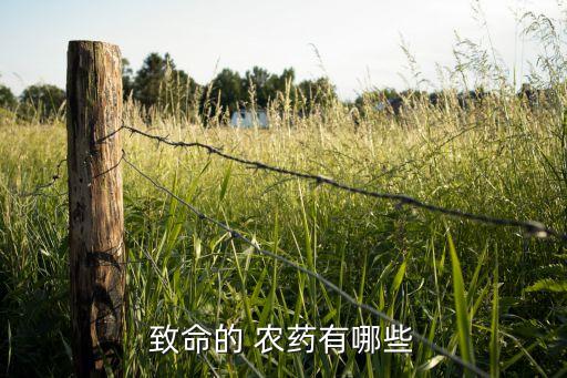 最大的農藥毒性是什么毒品,有機磷農藥主要急性毒性是什么