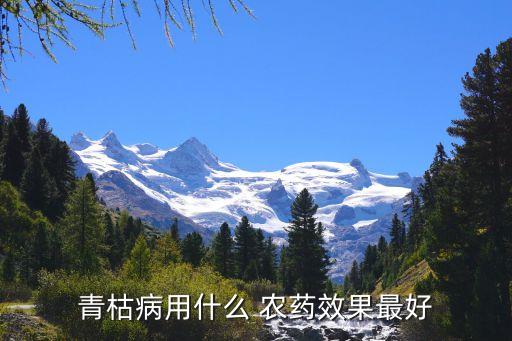 青枯病用什么 農(nóng)藥效果最好