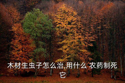 木材生蟲子怎么治,用什么 農藥制死它