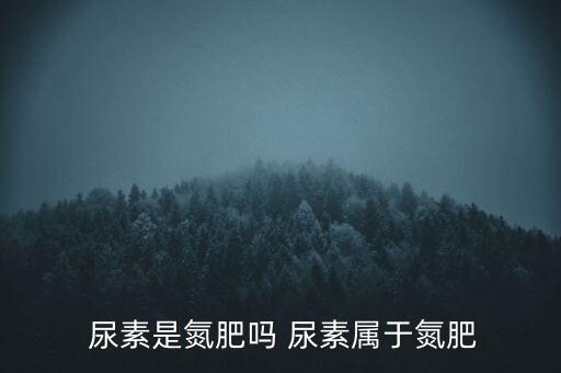 尿素是屬于什么類別的農藥,車用尿素屬于什么類別