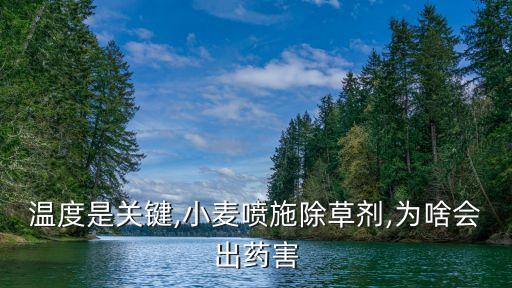 為什么麥子不怕農藥,海參為什么不怕農藥