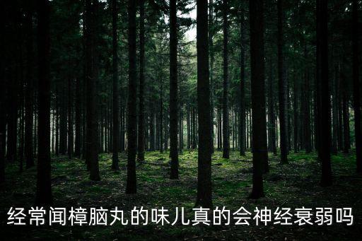 經常聞樟腦丸的味兒真的會神經衰弱嗎