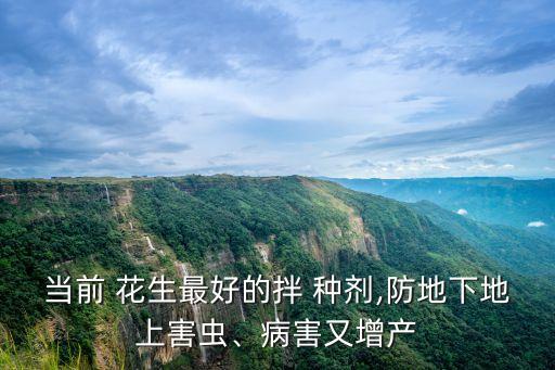 什么農藥拌種劑拌花生好,拌種用什么農藥
