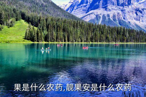 美爾果是什么農藥,靚果安是什么農藥