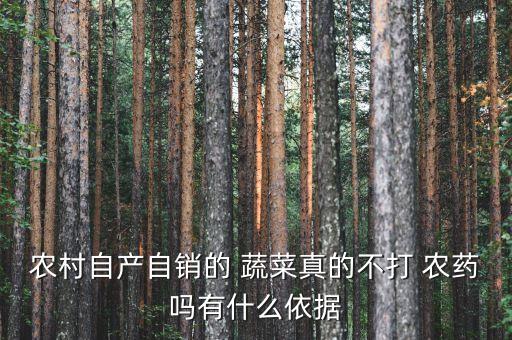 為什么蔬菜需要農藥,蔬菜為什么要打農藥