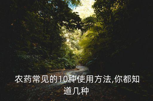 城區苗木常規噴灑什么農藥
