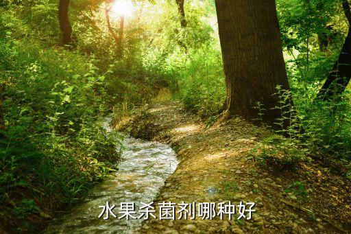  水果殺菌劑哪種好