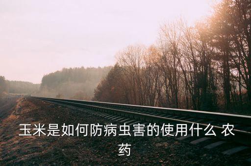  玉米是如何防病蟲害的使用什么 農藥