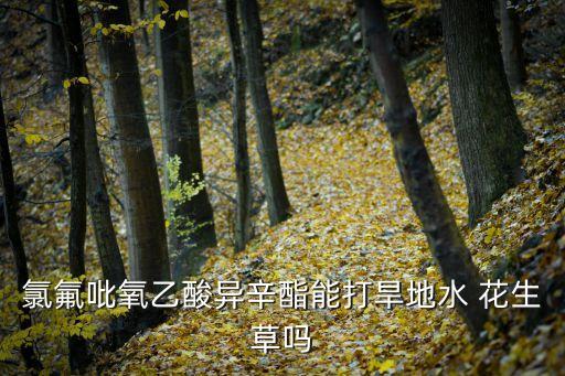 水花生用什么農(nóng)藥最好,除水花生最好的農(nóng)藥