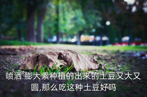 噴灑 膨大素種植的出來的土豆又大又圓,那么吃這種土豆好嗎