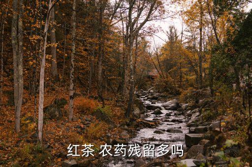 紅茶 農(nóng)藥殘留多嗎