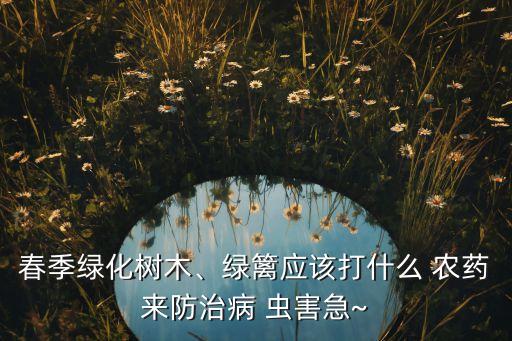什么農藥消滅菊芋蟲害效果好