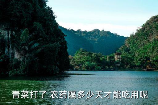  青菜打了 農藥隔多少天才能吃用呢