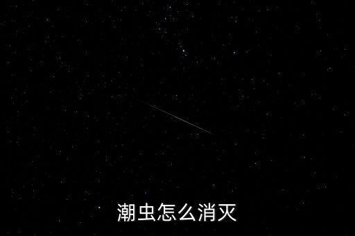 潮蟲怎么消滅