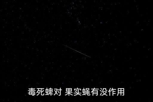 果實蠅用什么農(nóng)藥防治?,什么農(nóng)藥能把果實蠅殺死