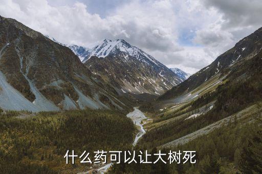 什么農(nóng)藥能要死樹木,用什么農(nóng)藥除掉樹木