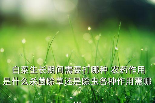 白菜打什么農藥殘留少,白菜有農藥殘留,要浸泡多久才能