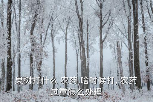 平果4月打什么農(nóng)藥好,平果打什么一肖